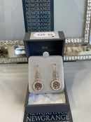 ROSE GOLD TREE OF LIFE EARRINGS