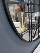 Round Industrial Mirror