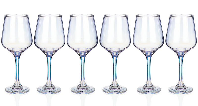 Newgrange Living Unicorn Lustre Set of 6 Wine Glasses