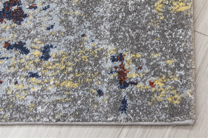Close up grey and multi coloured 